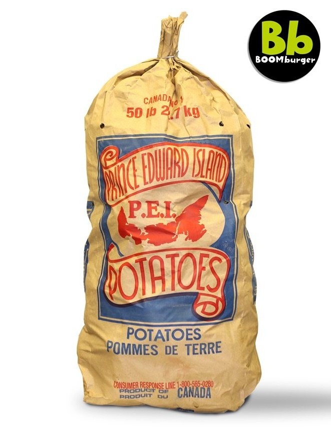 A bag of PEI Potatoes